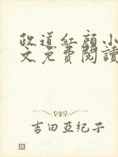 政道红颜小说全文免费阅读无弹窗