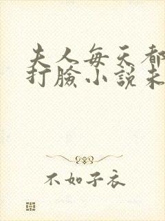 夫人每天都在线打脸小说未删版txt