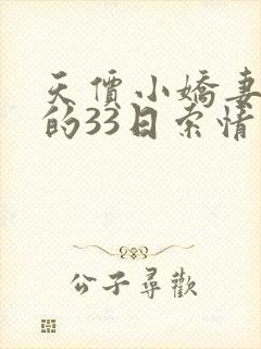 天价小娇妻总裁的33日索情