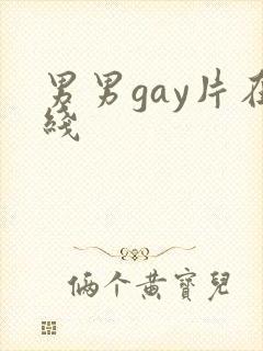 男男gay片在线