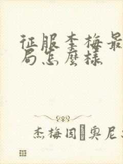 征服李梅最后结局怎么样封面