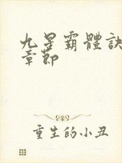 九星霸体诀完整章节封面