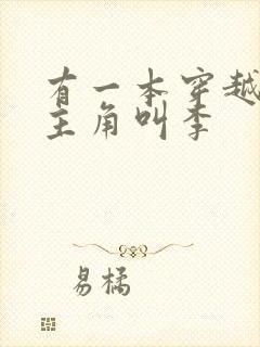 有一本穿越小说主角叫李