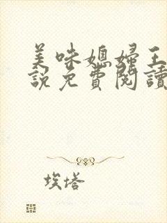 美味媳妇王芳小说免费阅读全文最新
