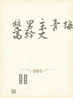 双男主青梅竹马高干文