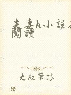 夫妻h小说在线阅读