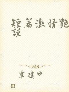 短篇激情艳情小说