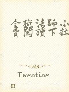 全职法师小说免费阅读下拉式封面