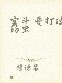 宫斗 爱打瞌睡的虫
