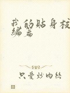 我的贴身校花改编篇封面