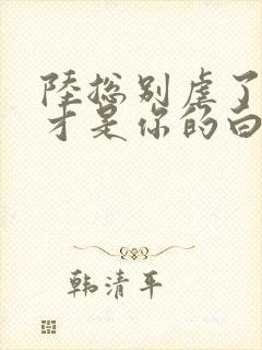 陆总别虐了夫人才是你的白月光小说免费阅读