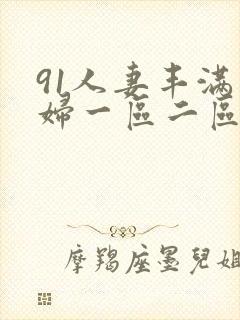 91人妻丰满熟妇一区二区三区封面