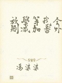 放学等我全文无删减加番外txt