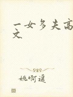 一女多夫高h辣文