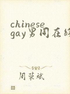 chinesegay男同在线