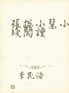 张总小慧小说在线阅读