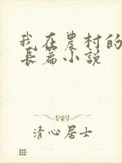 我在农村的性事长篇小说