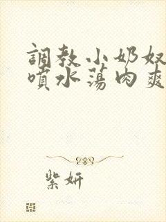 调教小奶奴高h喷水荡肉爽文