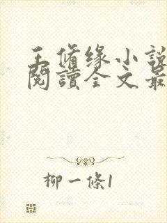 王修缘小说免费阅读全文最新章节