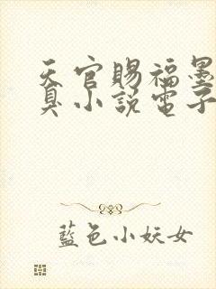 天官赐福墨香铜臭小说电子书