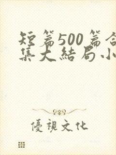 短篇500篇合集大结局小说一家狂