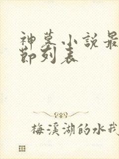 神墓小说最新章节列表