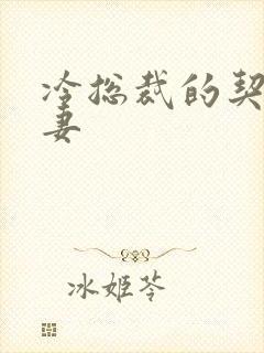 冷总裁的契宠娇妻