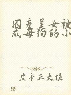 国产美女被调教成母狗的小说