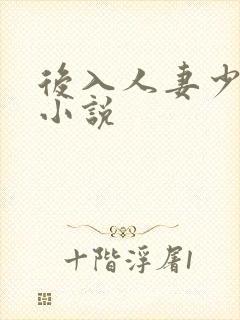 后入人妻少妇的小说封面