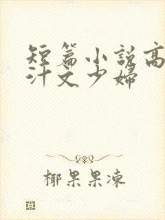 短篇小说高h肉汁文少妇