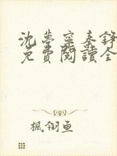 沈梦宁秦铮小说免费阅读全文