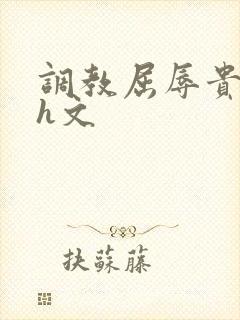 调教屈辱贵女沦h文