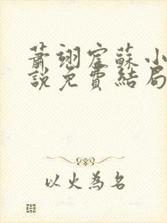 萧翊宸苏小小小说免费结局