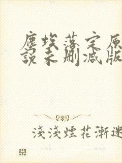 尘埃落定原著小说未删减版