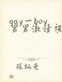 gay一boy男男激情视频封面