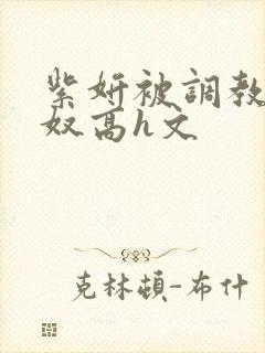 紫妍被调教成肉奴高h文