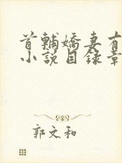 首辅娇妻有空间小说目录章节封面