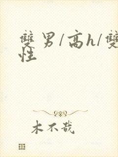 双男/高h/双性封面