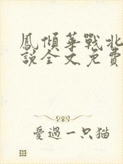 凤倾华战北霄小说全文免费阅读