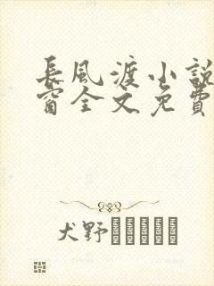 长风渡小说无弹窗全文免费阅读