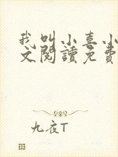 我叫小喜小说全文阅读免费