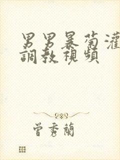 男男暴菊灌浣肠调教视频