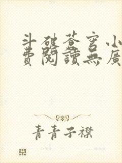 斗破苍穹小说免费阅读无广告无弹窗