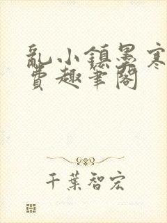 乱小镇墨寒砚免费趣笔阁