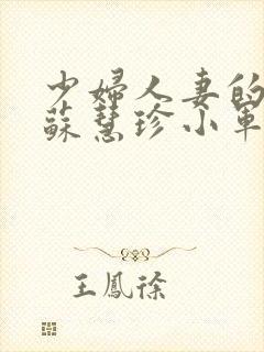 少妇人妻的欲望苏慧珍小军封面