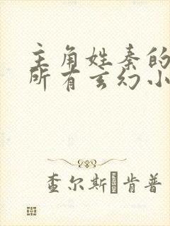 主角姓秦的小说所有玄幻小说