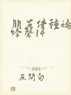 朋友借种娇妻呻吟声14