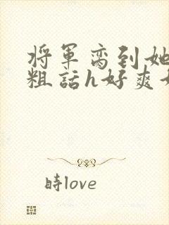 将军脔到她哭h粗话h好爽好大小说