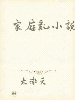 家庭乱小说h封面