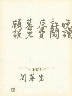 顾慕辰许晚音小说免费阅读最新章节